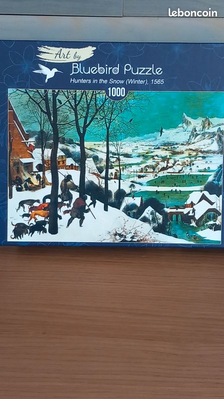 Puzzle BRUEGEL 1000 Le vieux chasseur dans la neige (image 3)