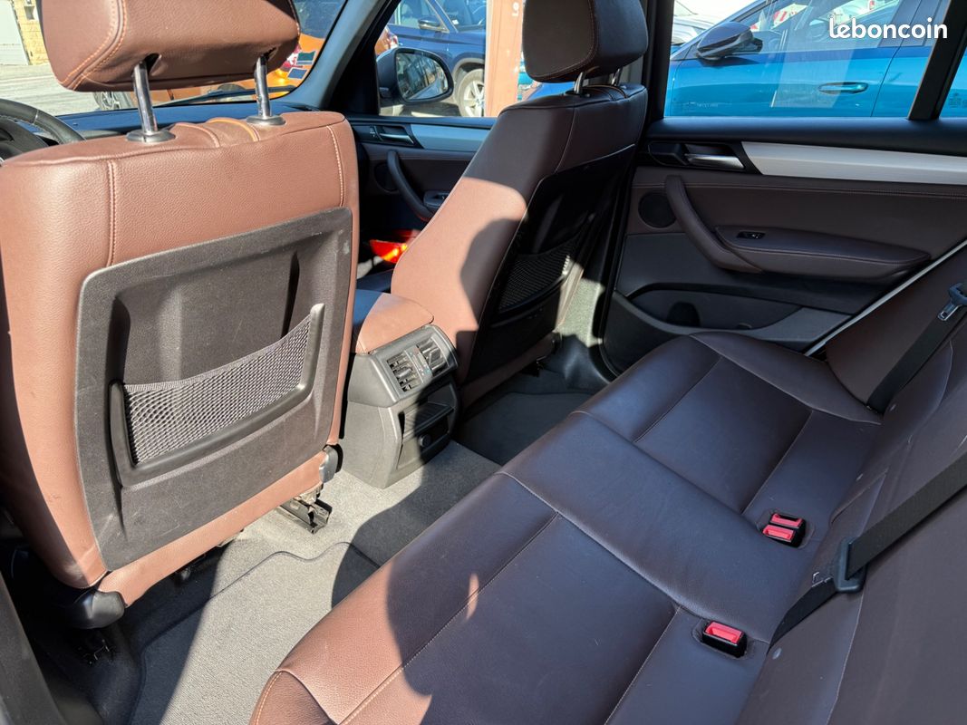 Bmw x3 2.0 d 190ch xline xdrive bva - camera de recul - sieges chauffants (image 24)