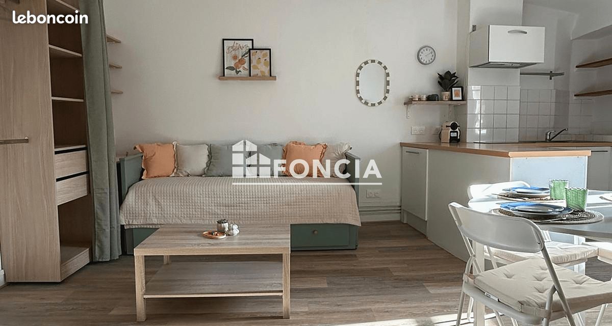 Appartement 1 pièce 25 m² · à La Rochelle · 25 m² · 620 €/mois