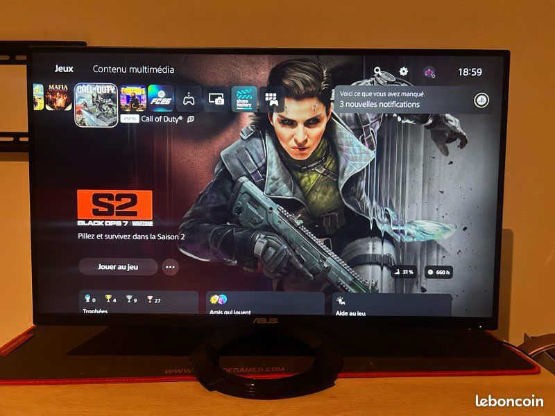 Asus TUF VG279Q1R - Écran PC ASUS sur | OOP