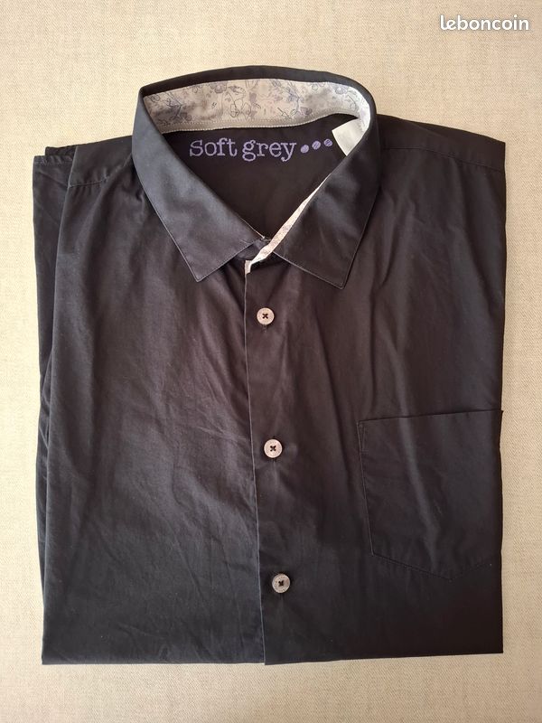 Chemise noire - Taille 47/48 (image 1)