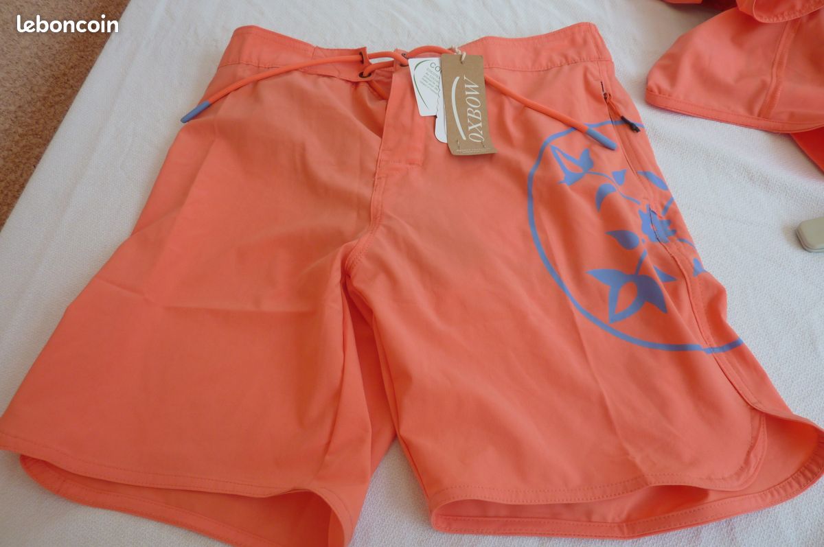 Short Oxbow Homme Taille 48 – Neuf Avec Étiquettes – Multicolore