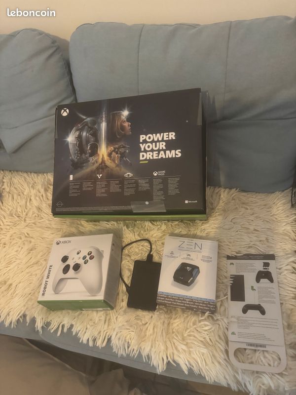 Xbox séries x plus Crons zen plus Hama plus disque dur externe 512 (image 4)