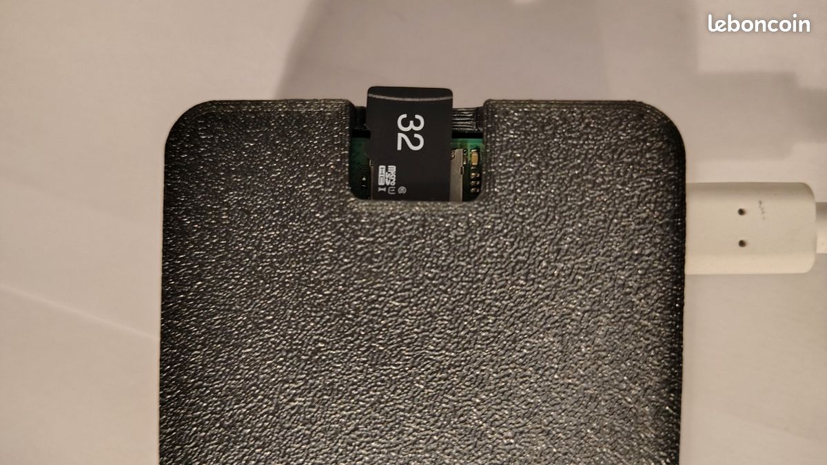 Raspberry pi 4 4Go Rev 1.5 - Écran 3.2" tactile - carte MicroSD 32Go - Alim officiel 3A - Boîtier (image 6)