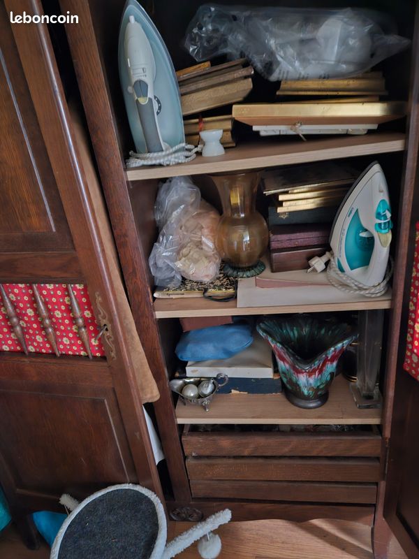 Petite armoire ancienne en bois (image 2)