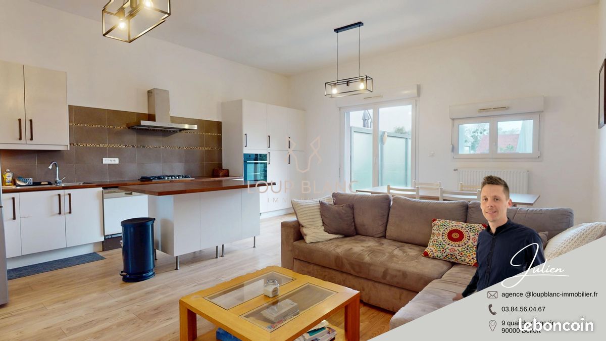 Appartement 4 pièces 91 m² · à Vézelois · 91 m² · 189 000 €