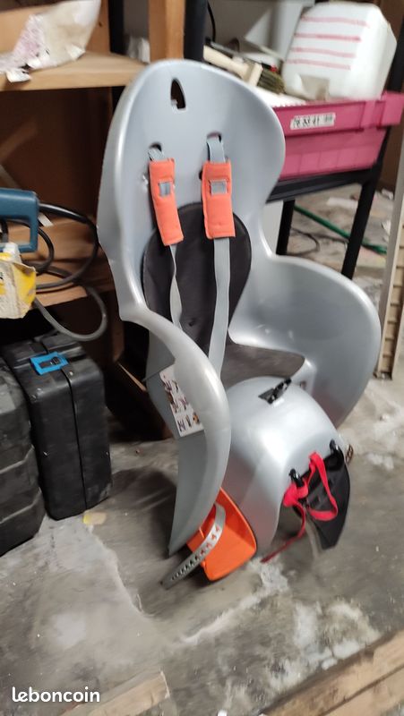 Siege bebe velo decathlon fixation porte bagages (image 4)