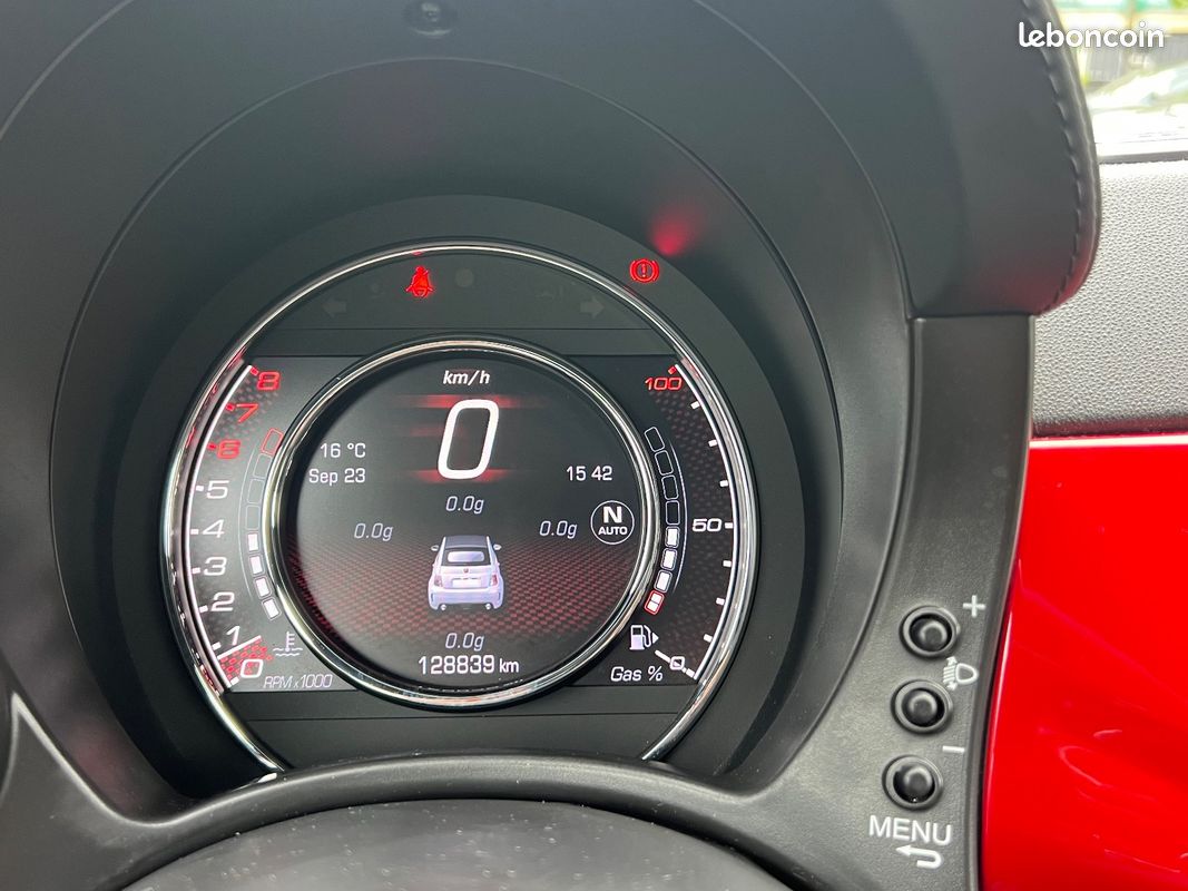 ABARTH 500 CABRIO 595 C Turismo BVA 160 Ch (image 24)