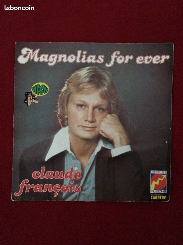 Lot de quatre 45T de Claude François (image 1)
