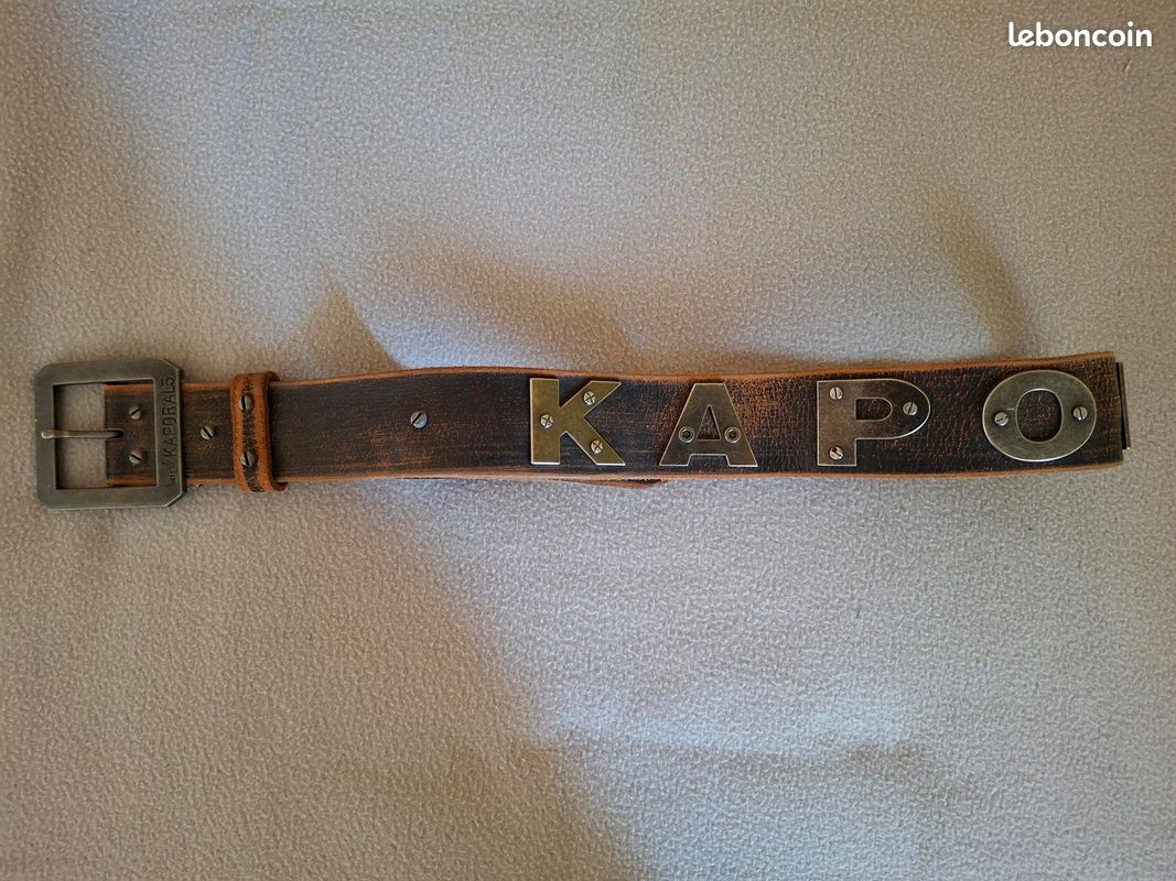 Buckle Kaporal Ceinture Kaporal HIKLA Black Fast Delivery Spartoo