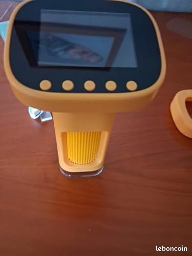 Microscope Portable Pour Enfants – écran 2,4″ HD, Mise Au Point Automatique, 1000x, Photo/vidéo, Parfait Pour Les Petits Explorateurs !