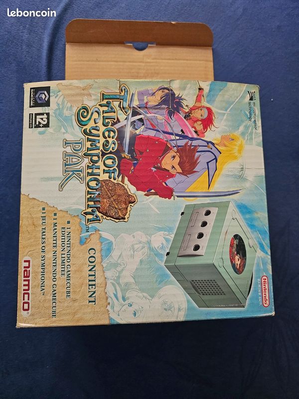Lot Nintendo GameCube Tales of Symphonia Édition Limitée + Game Boy Player COMPLET (image 20)