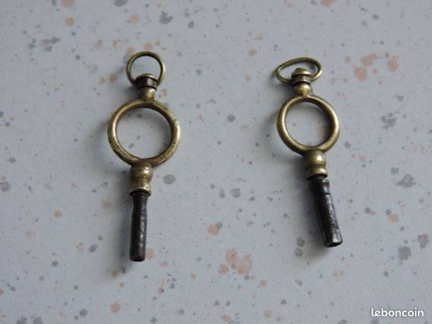 Clé double en laiton - Selfor Paris