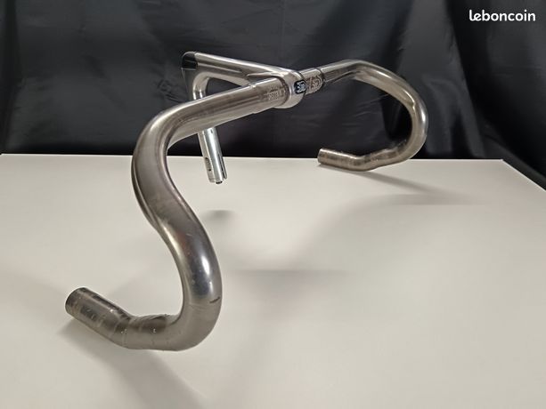 Vintage 3ttt Racing Team Service Forma SL Duo 42cm Ergopower Aluminum Handlebar