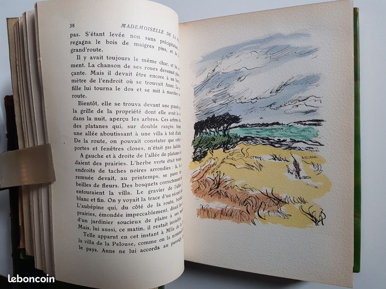 Mademoiselle de la Ferté. Dessins d'André Jordan by BENOIT Pierre: (1933) | LIBRERIA XODO