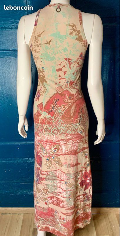 Robe Save The Queen Noire à Rayures - Taille S - Fabriquée En Italie - Jamais Portée