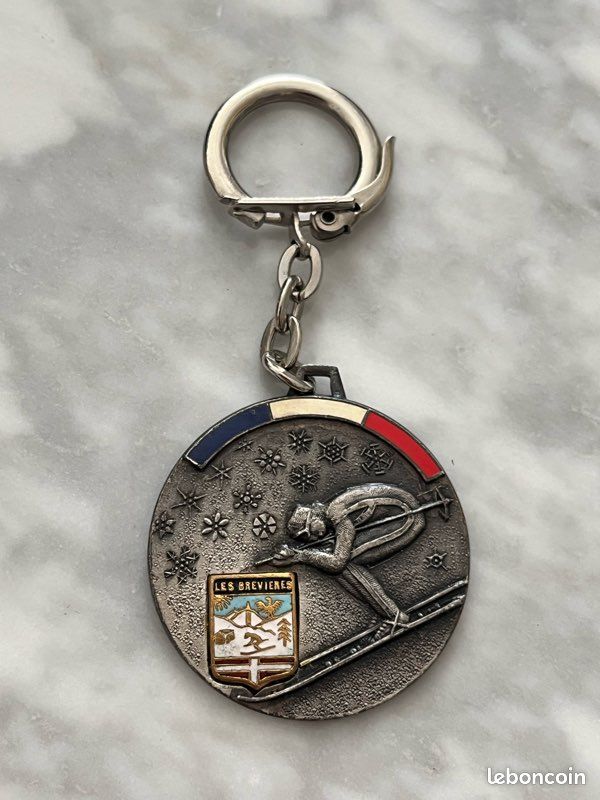 Porte clés vintage des années 90 - France