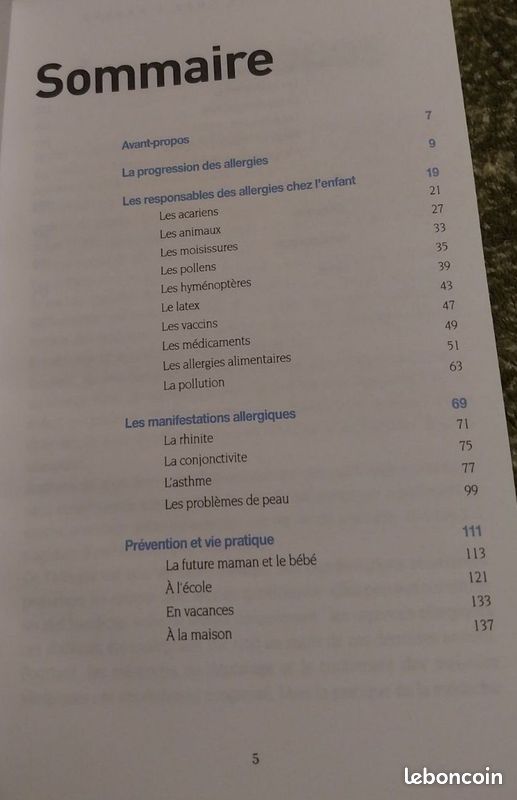 Livre "Les allergies chez l'enfant" (image 2)