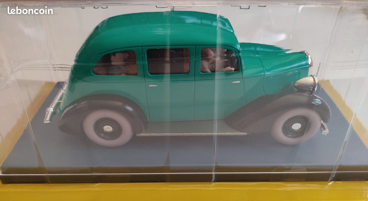Voiture Tintin Hachette N°26 – 1:24 – La Voiture Des Gangsters – Occasion