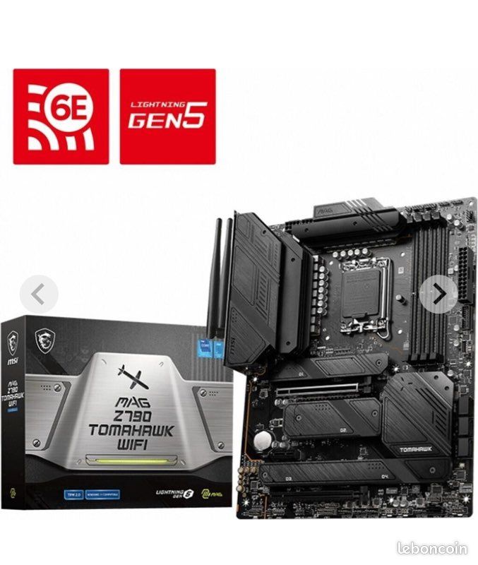 Z790 MSI Tomahawk DDR5 Wifi (image 2)