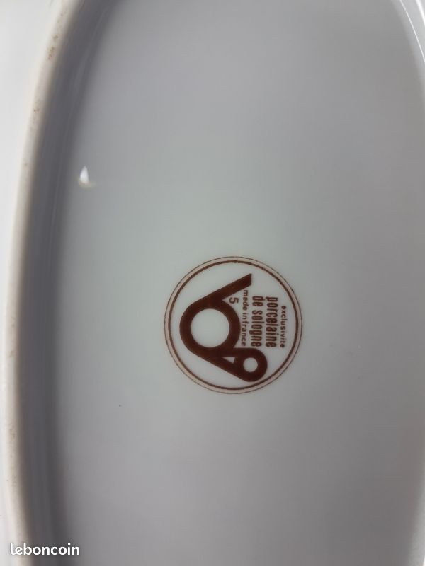 Ravier porcelaine de Sologne (image 4)