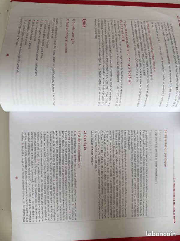 Droit des obligations 2ème année (image 4)