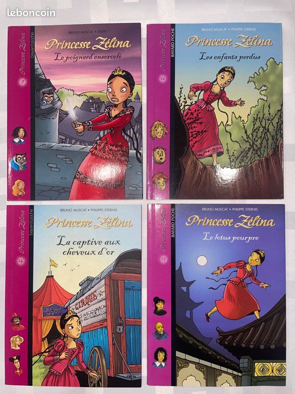 Lot de 4 livres “Princesse Zélina” (image 1)