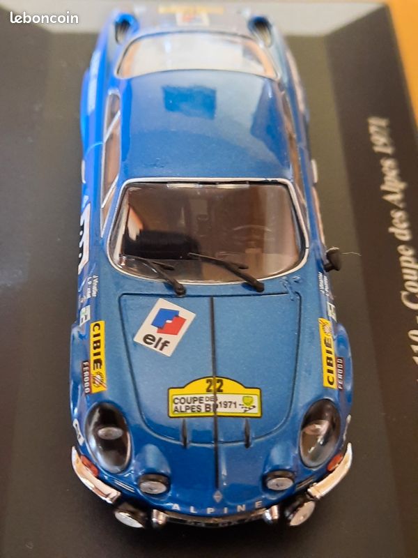 Trofeu Alpine Renault A110 – Tour De Belgique 1971 – 1/43 – En Boîte
