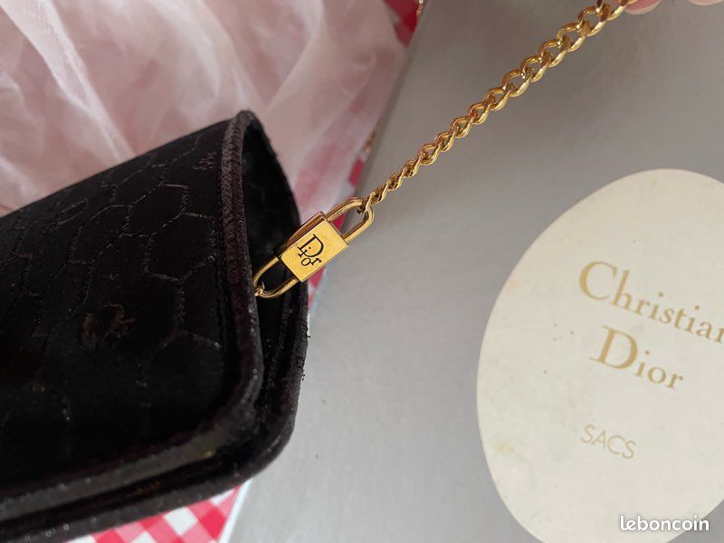 Sac pochette vintage Christian Dior Accessoires Bagagerie