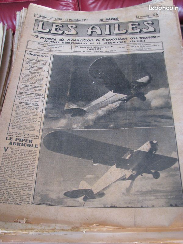 Revue d'aviation LES AILES (image 4)