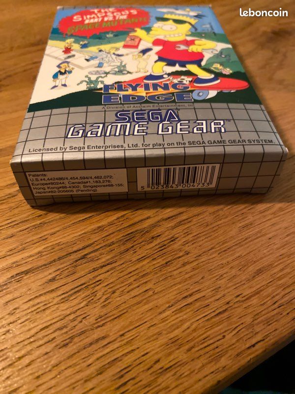 THE SIMPSONS BART VS THE SPACE MUTANTS NINTENDO NES PAL A