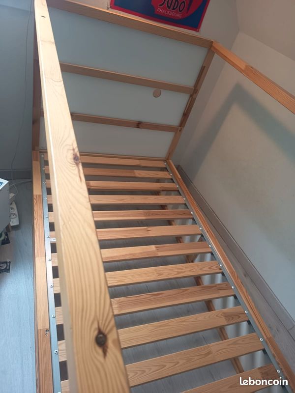 Lit enfant Kura Ikea 90x200 (image 4)