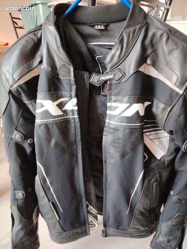 Blouson moto cuire IXON (image 1)