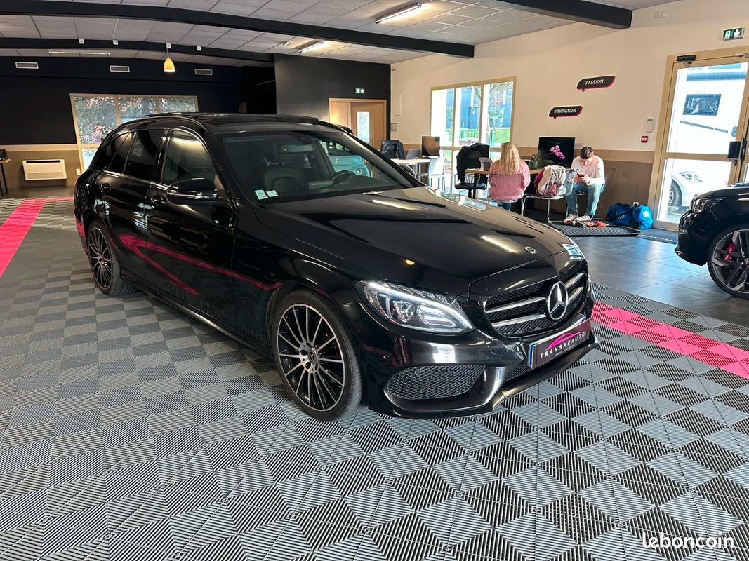 MERCEDES CLASSE C BREAK 220 d 9G-Tronic 4Matic Fascination / TOIT OUVRANT / CAMERA (image 7)
