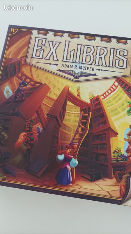Jeu De Société Ex Libris – Neuf, édition Renegade