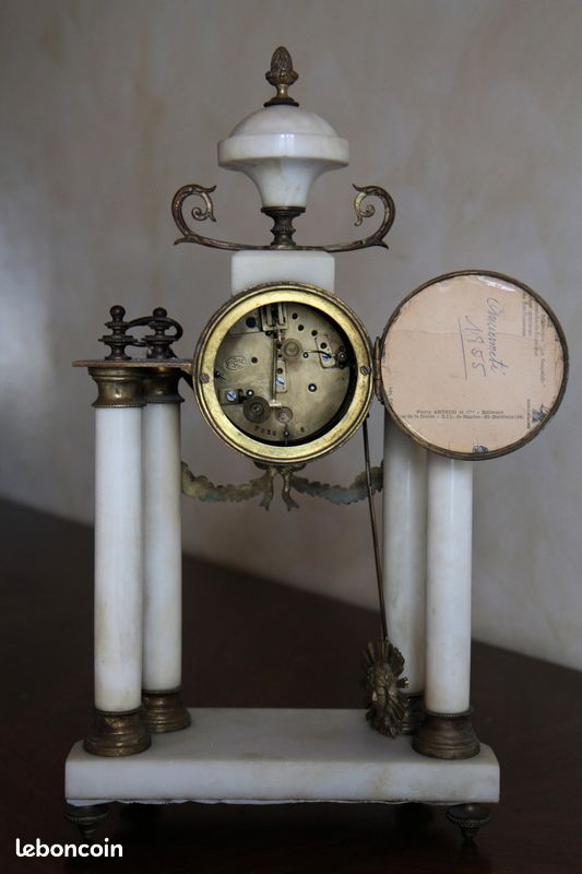 Pendule portique style Louis XVI, 1855 (image 2)