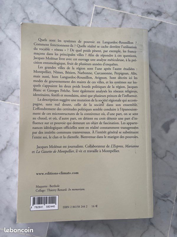 Livre : "le marigot des pouvoirs" (image 3)
