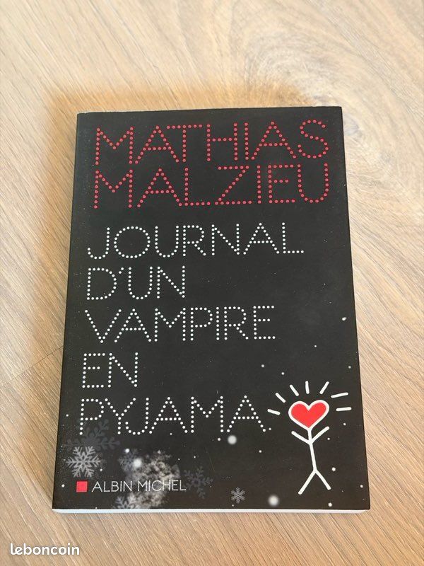 Livre Journal d’un vampire en pyjama de Mathias Malzieu (image 1)