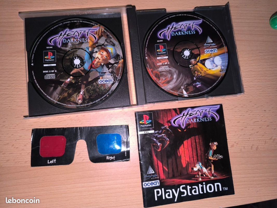 PS1 Complet Version Francaise Lunette 3D PlayStation Sony