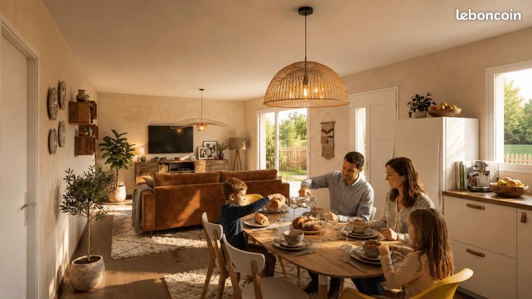 Maison 60 m² Saint Georges De Reintembault