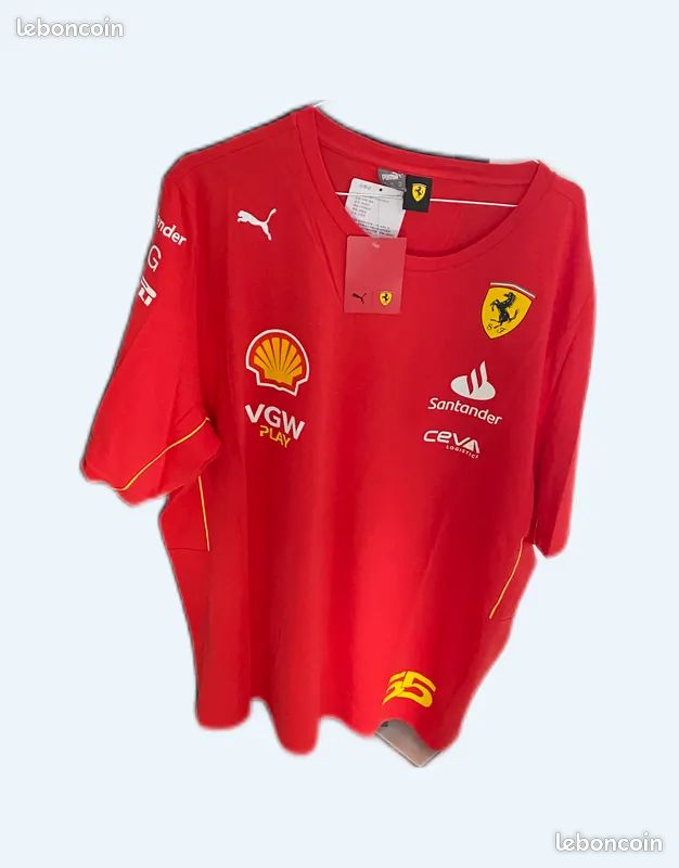 T-shirt Ferrari puma 2xl neuf (image 1)