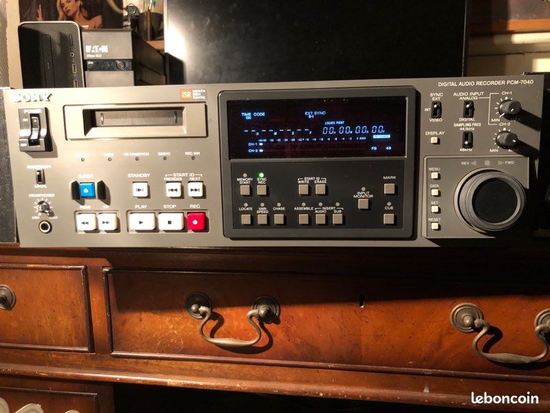 Sony - PCM-2300 DAT - Magnétophone à cassette