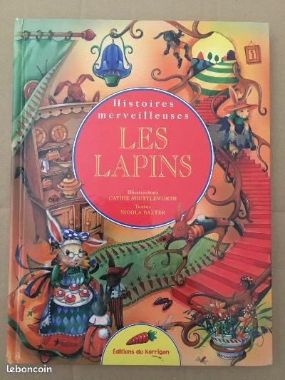 Histoires merveilleuse - Les lapins (Livre) (image 1)