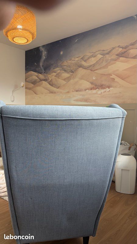 STRANDMON Fauteuil à oreilles, IKEA (image 4)