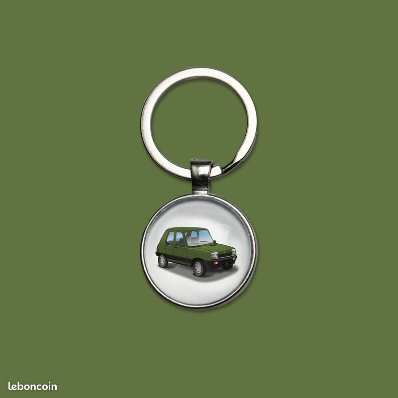 Porte Clé Renault R5 Turbo Vintage - Équipement Auto