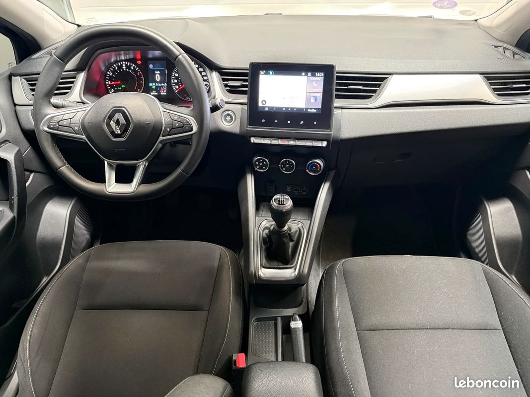 Renault CAPTUR BUSINESS 1.0 tce 90 CV + CARPLAY + CAMERA + CLIMATISATION (image 13)