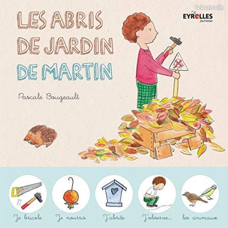 Livre pour enfant - Les abris de Jardin de Martin (image 1)