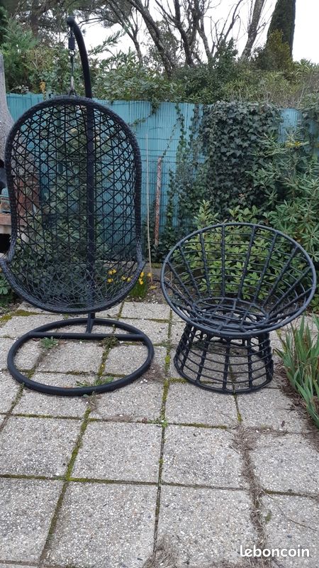 Balancelle et Fauteuil de jardin (image 1)