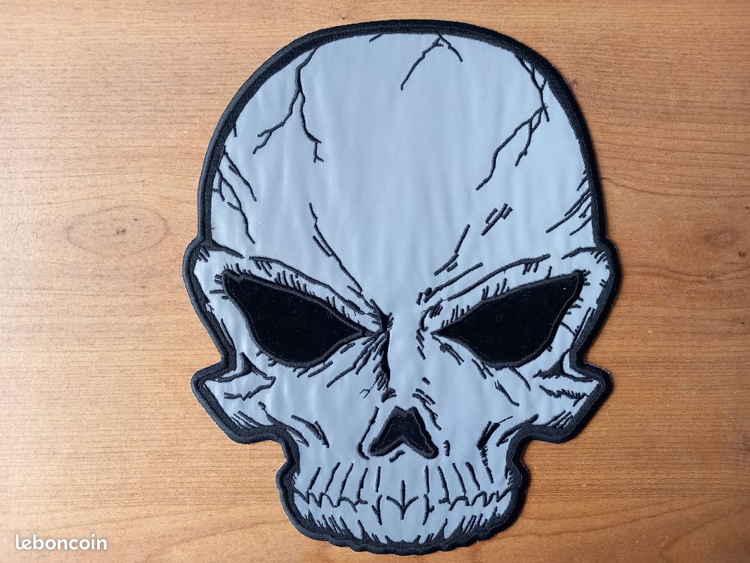 Patch écusson réfléchissant biker XL (image 3)