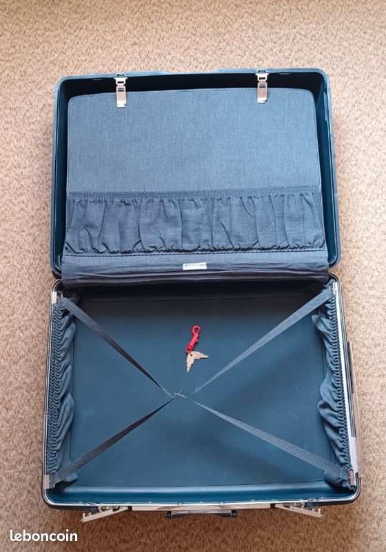 Valise Samsonite 75x52x31cm 102L S'CURE BLEU ELECTRIQUE pas cher